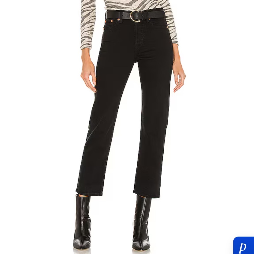 Levi’s Wedgie Straight Ankle Jeans